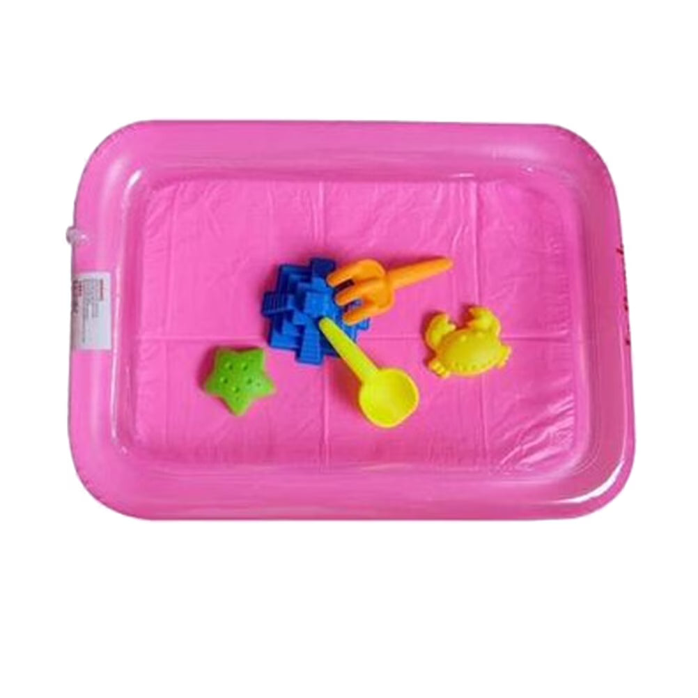 Pink Inflatable Sand Toy Tray Q713