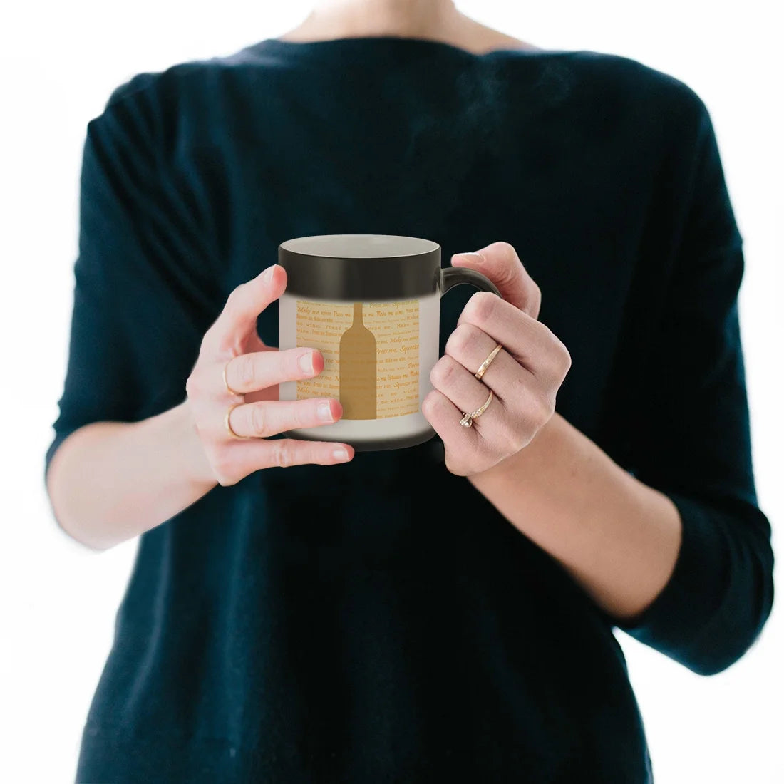 Matte Black 11oz Color Changing Mug Y254604