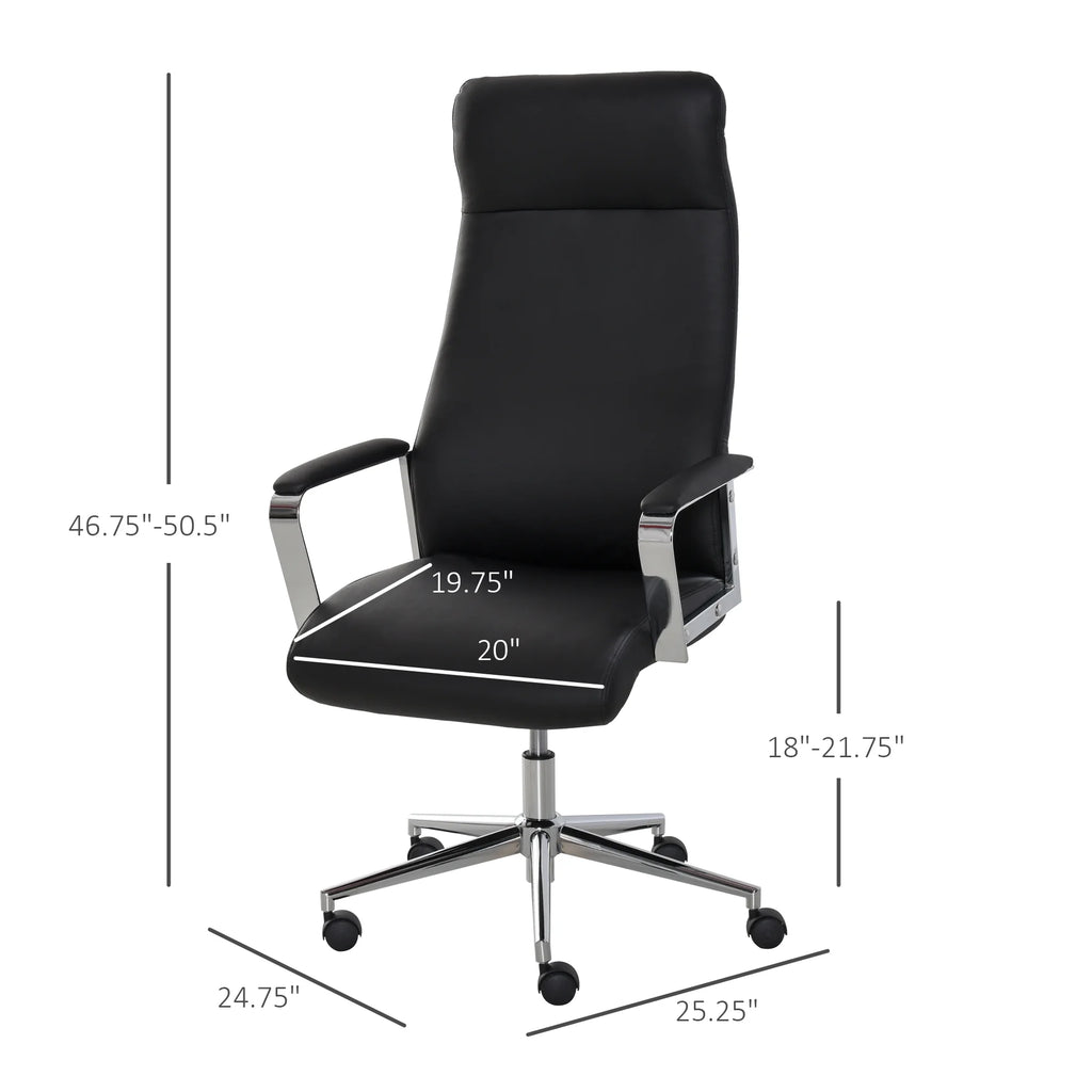 Black Executive Chair with Adjustable Height & Swivel C283231
