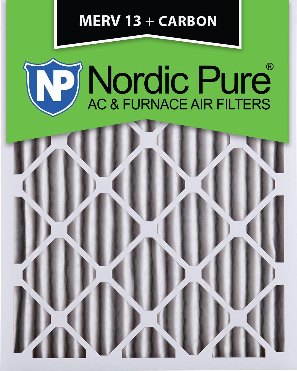 12 Pc MERV 13 Carbon AC Furnace Air Filters X23468