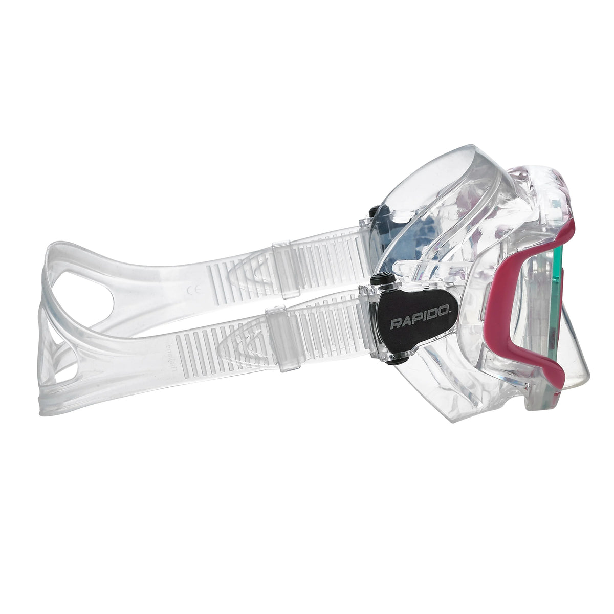 Snorkel Mask with Adjustable Flipper Fins and Dry Snorkel Set Travel Bag F79775
