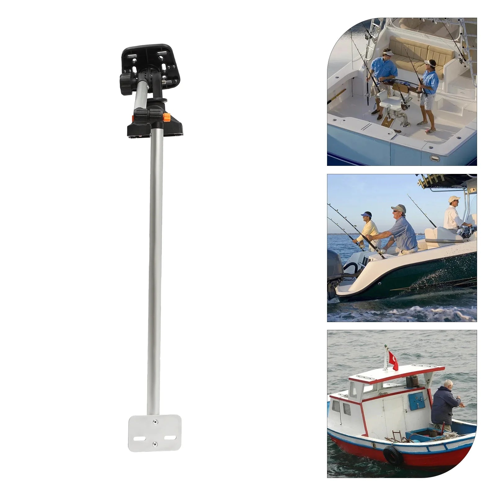 Portable Universal Transducer Mounting Arm for Kayak Fishfinder Bracket G122880