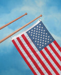Teak 72x22 Flag Pole A3178