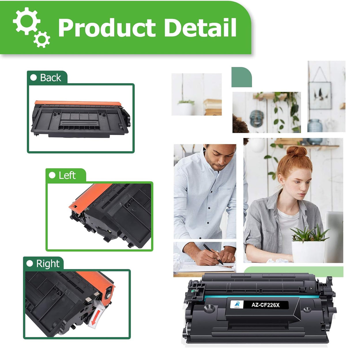 Black 2-Pack Toner Cartridge C627468