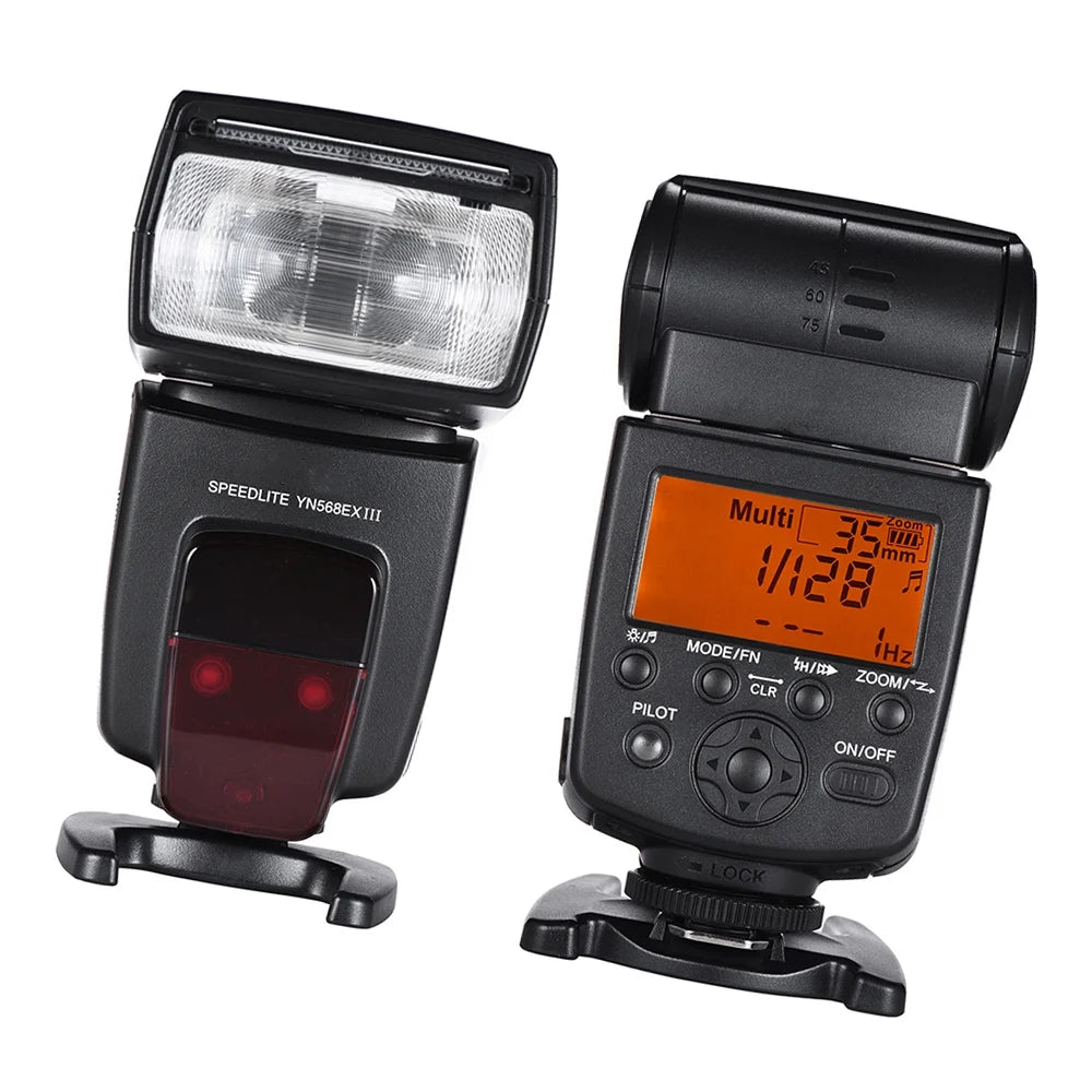 Wireless TTL Master Slave Flash Speedlite GN58 for DSLR Q59923
