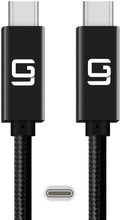 USB C to USB C Cable, 10Gbps, 100W, Nylon Braided, 10ft, Pack of 2 W965