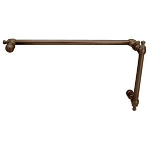 Oil Rubbed Bronze Shower Door Hardware with Towel Bar G984