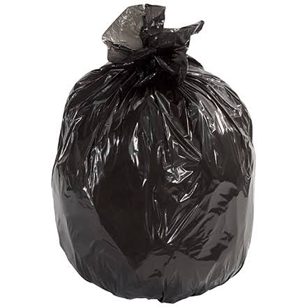 Black Trash Bags 1.5mil (100 Per/Case) C819