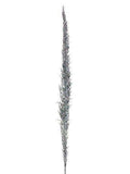 Silver Glittered Feather Spray 12 Pieces B974297