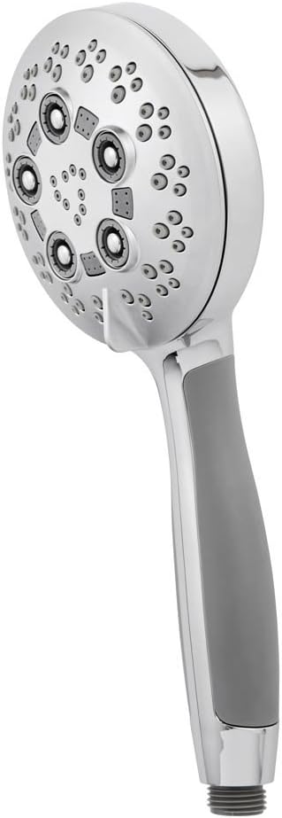 Polished Chrome Multi-Function Handheld Shower Head, 2.5 GPM, Pack of 2 D33179
