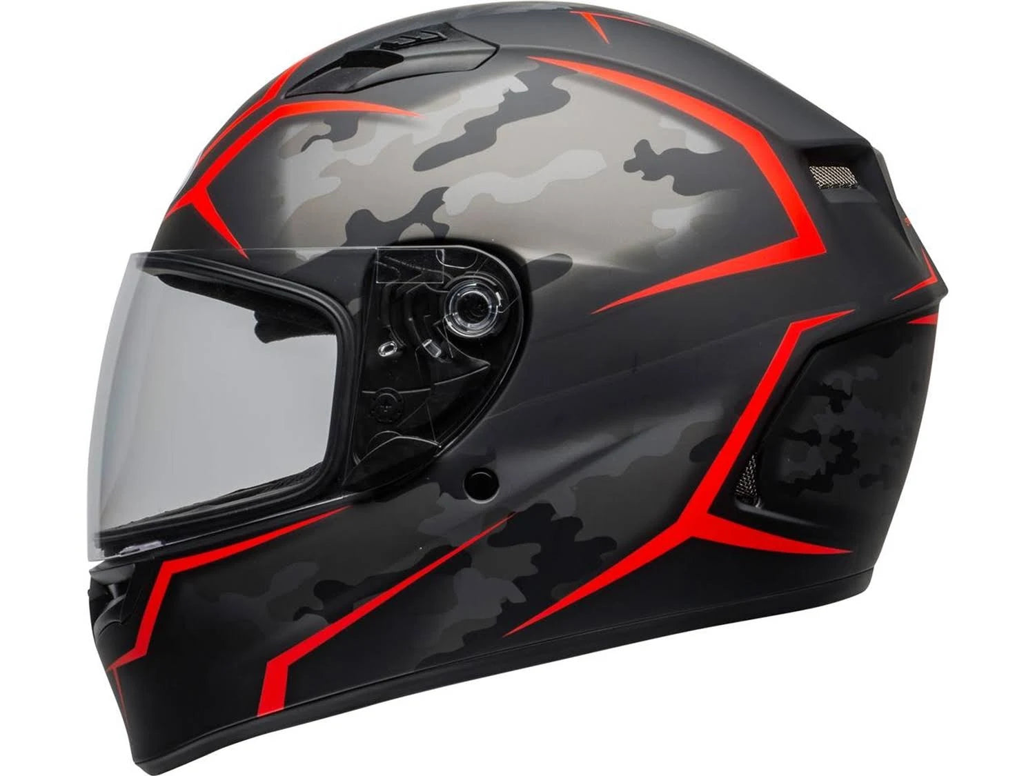 Camo Matte Black/Red XL Motorcycle Helmet E87682
