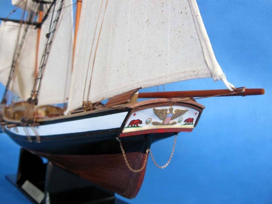 24 inch Wooden Tall Ship Model V948