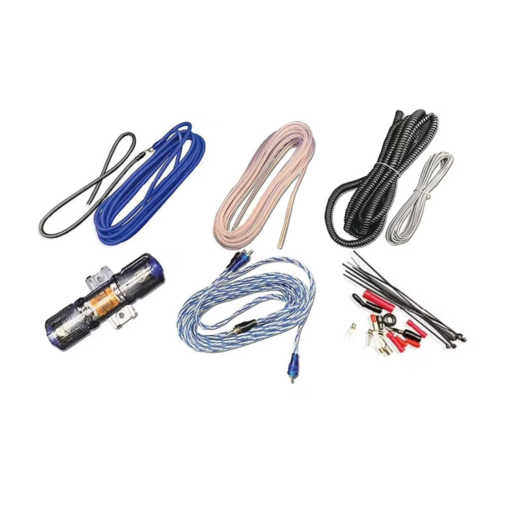 4GA Car Amplifier Wire Kit Oxygen Free 3200 Watts Max Power L687567