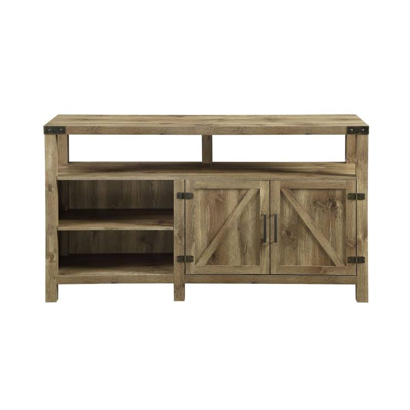Rustic Farmhouse TV Stand Media Cabinet with Barn Style Doors Z512499