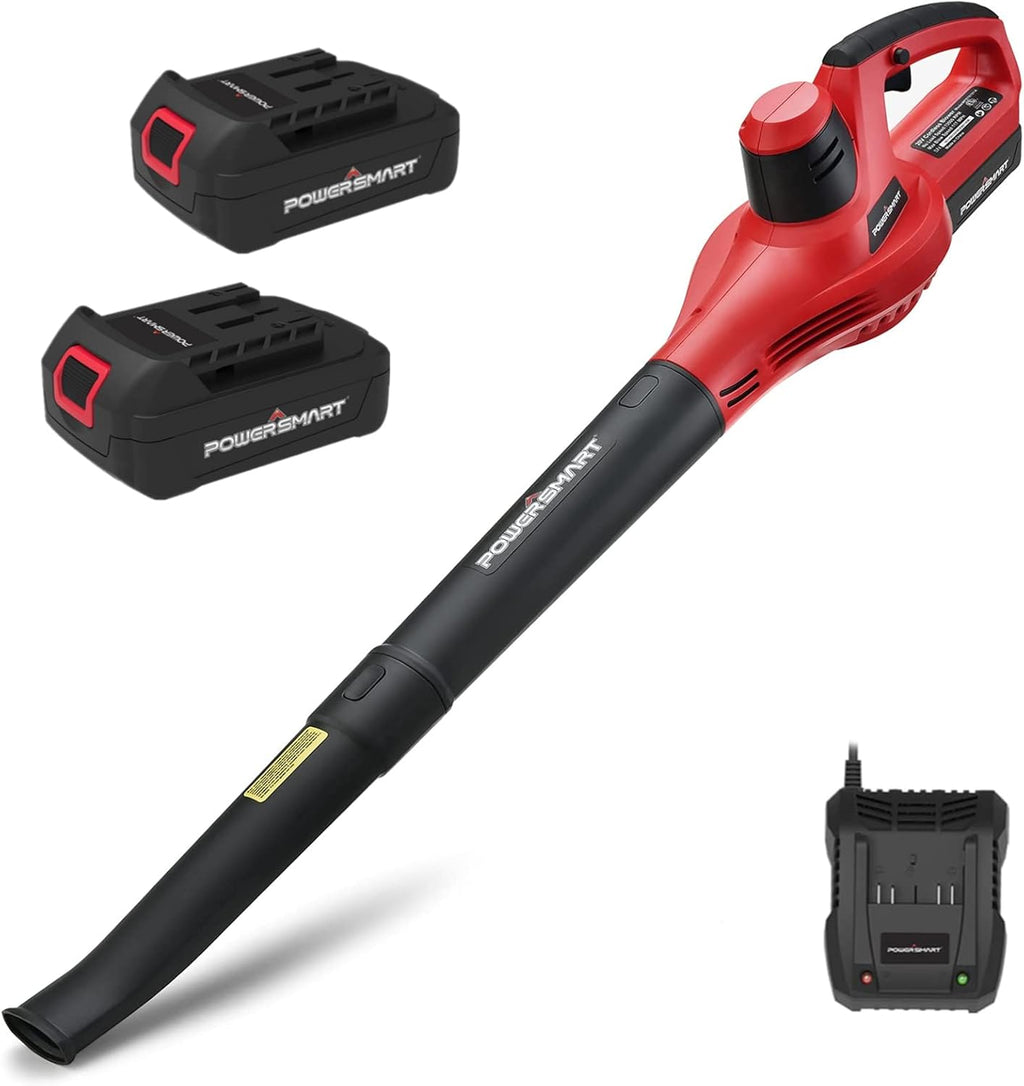 20V Cordless Leaf Blower with 1.5 Ah Li-ion Battery & Charger Pack of 2 H950913