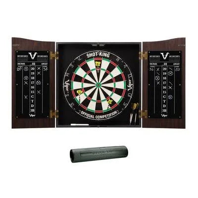 Bristle Dartboard and Cabinet Set with Darts Z90377