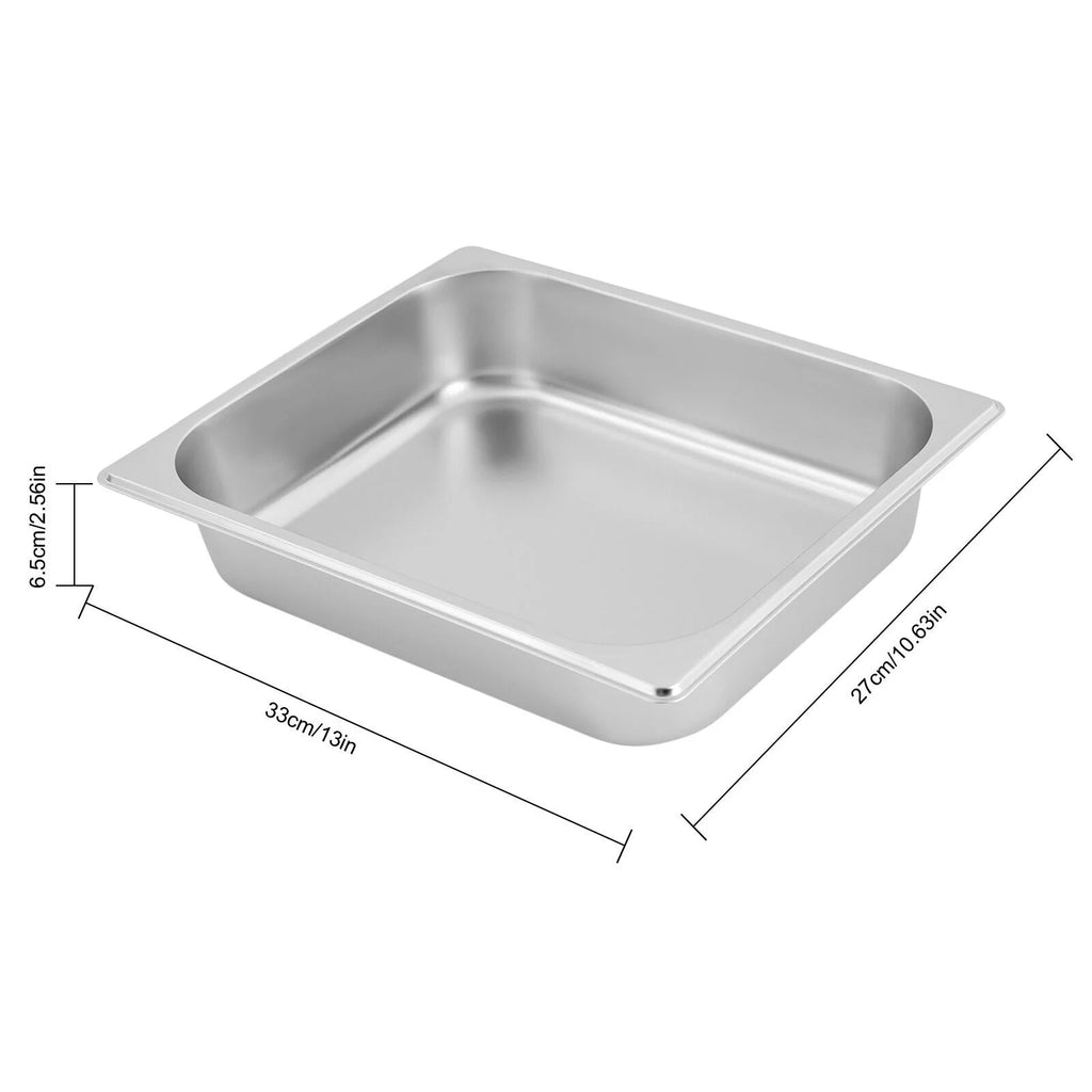 9.54QT Stainless Steel Chafing Dish Set J90671