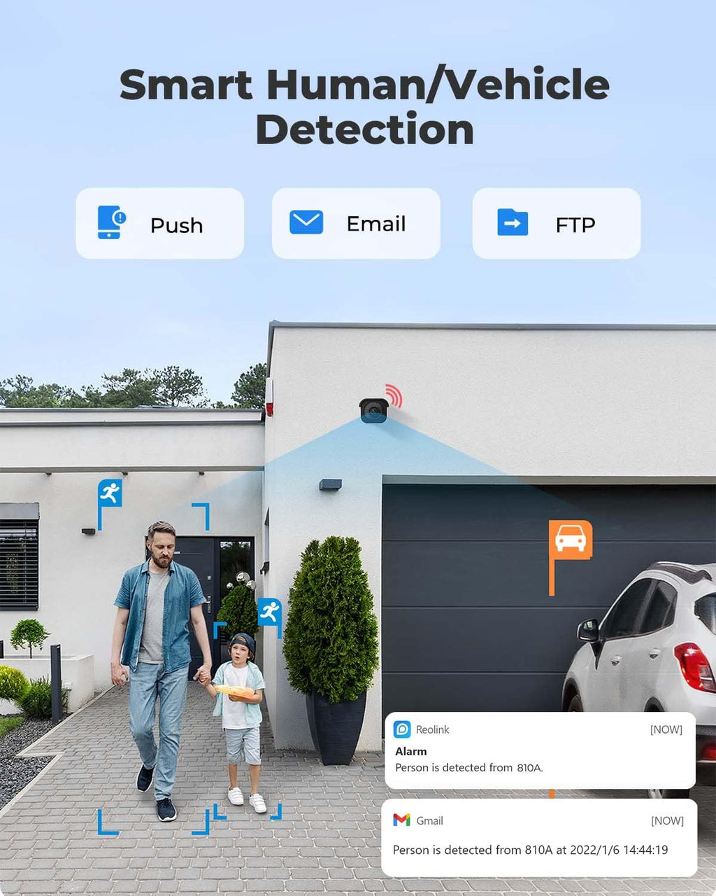 4K Outdoor IP PoE Security Camera, Pack of 2 U680