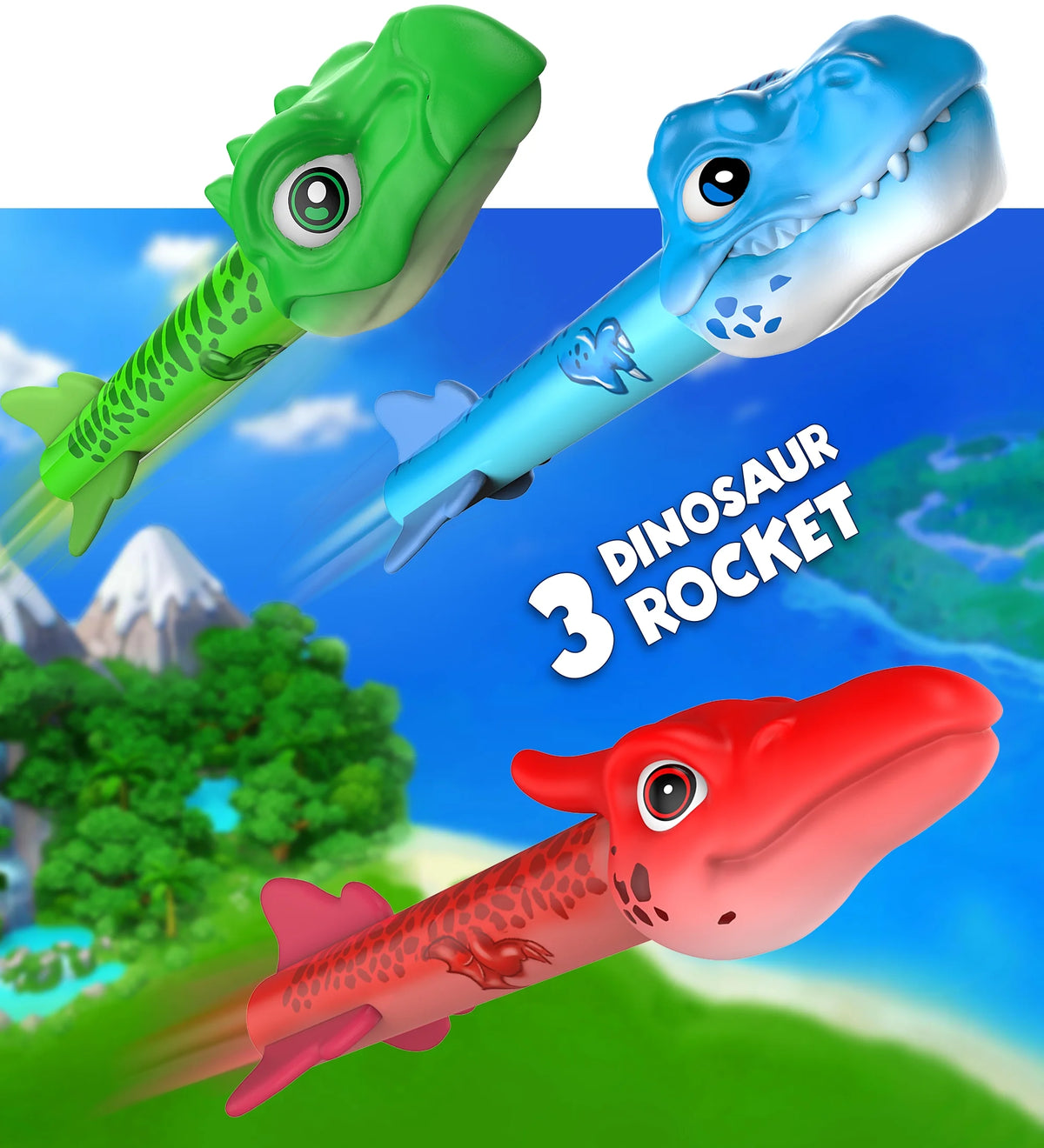 Dinosaur Rocket Launcher Toys W771