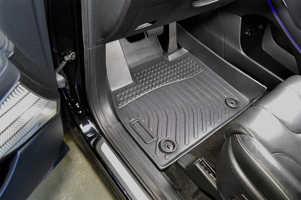 Heavy Duty Black Trunk Floor Mats for Hyundai Palisade 2020-2021 N60742