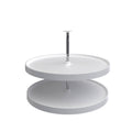 White 2-Shelf Lazy Susan I34834
