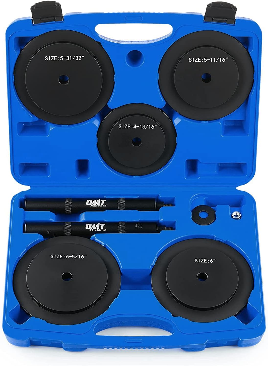 Truck Hub Seal Installer Kit, Heavy Duty Seal Drivers, Set of 5 F81239