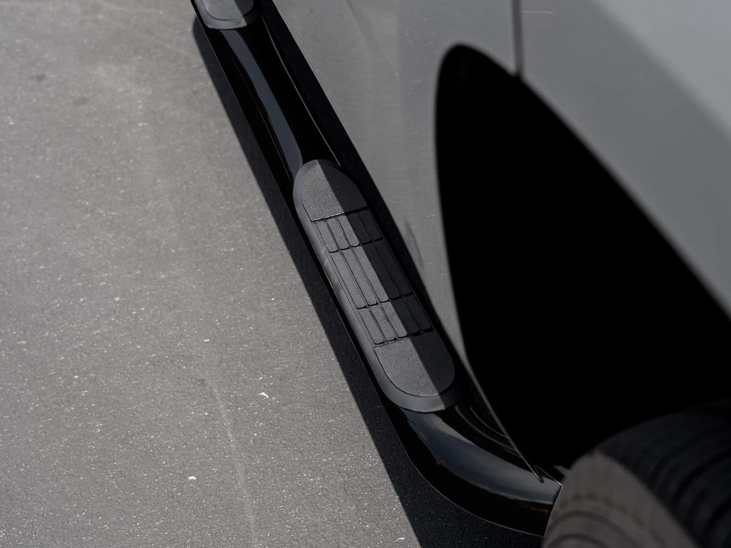 Black Side Step Bars for Ford Super Duty F-350 Regular Cab H737679