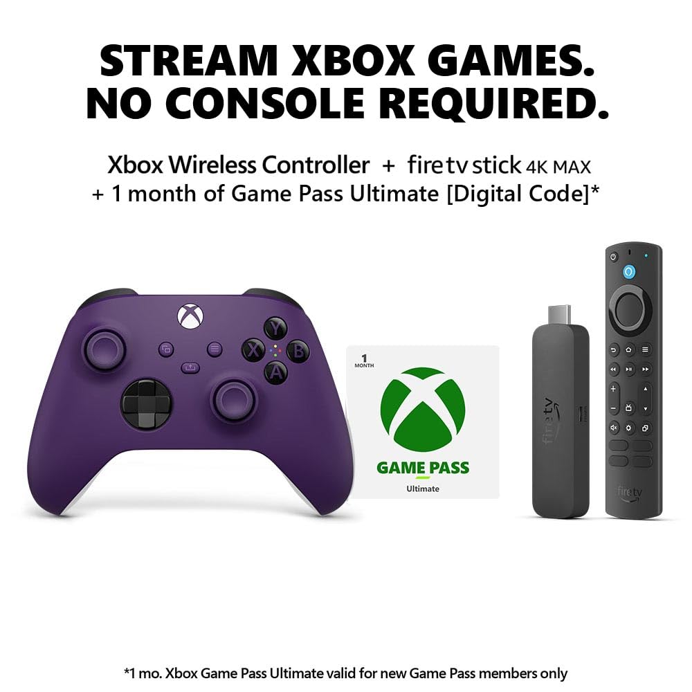 Astral Purple Core Wireless Controller Bundle H841