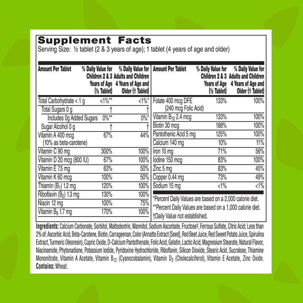 150 Tablets (Pack of 4) Chewable Tablets N529