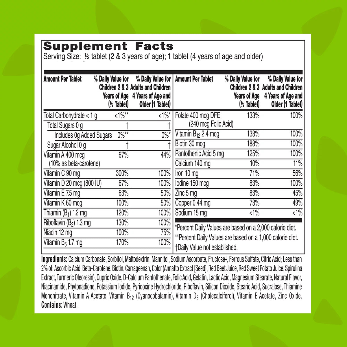 150 Tablets (Pack of 4) Chewable Tablets N529