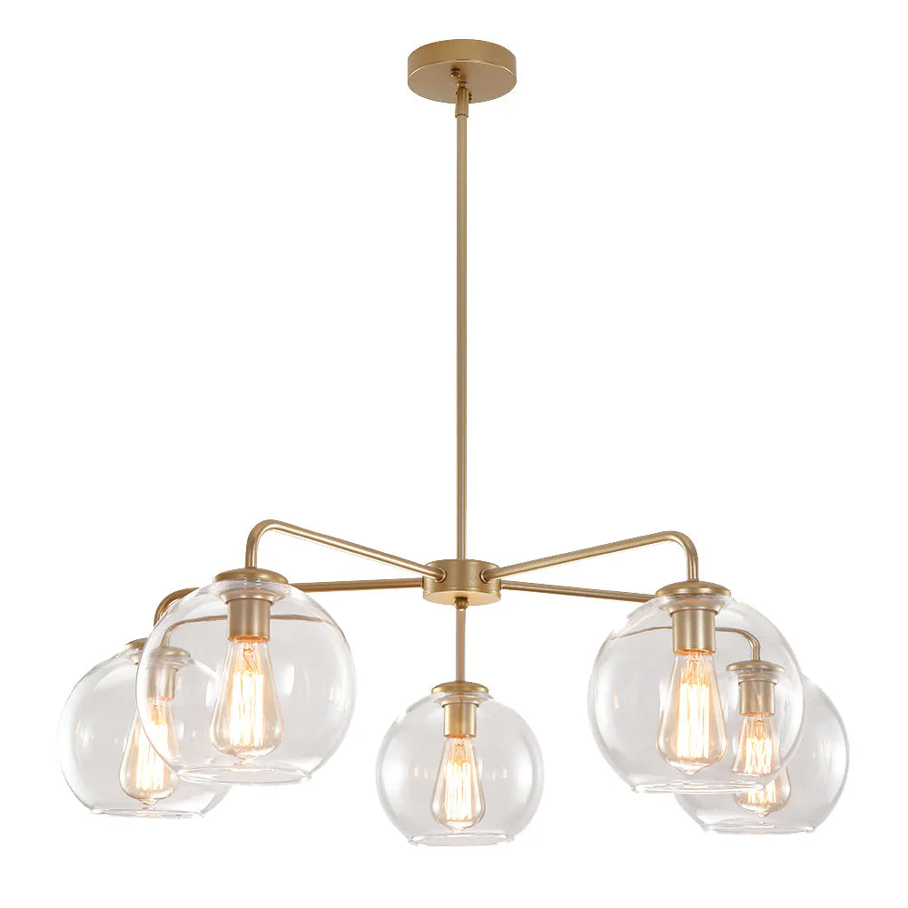 5-Light Dimmable Sputnik Sphere Chandelier H70580