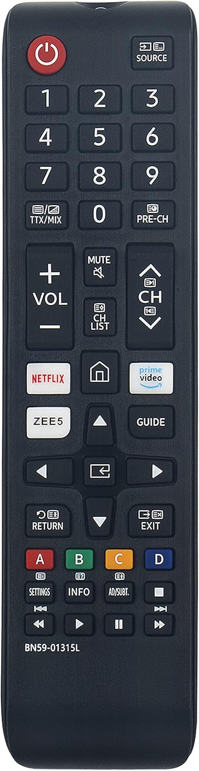 Replaced Remote for Samsung Smart TV W919486