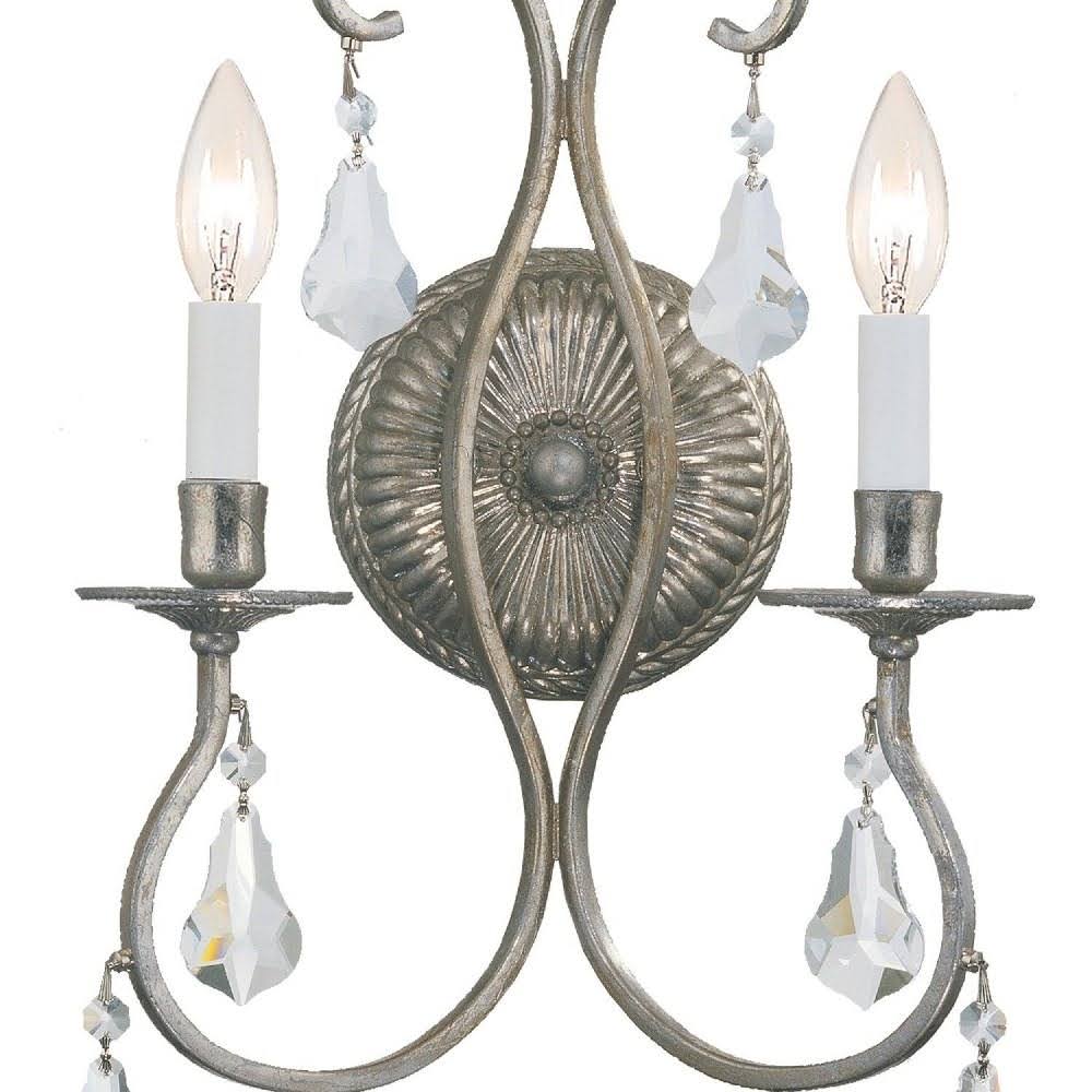2 Light English Bronze Sconce O30044