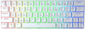 60% Wired Wireless RGB Bluetooth Mechanical Keyboard, Red Switches, Pack of 2 B52798