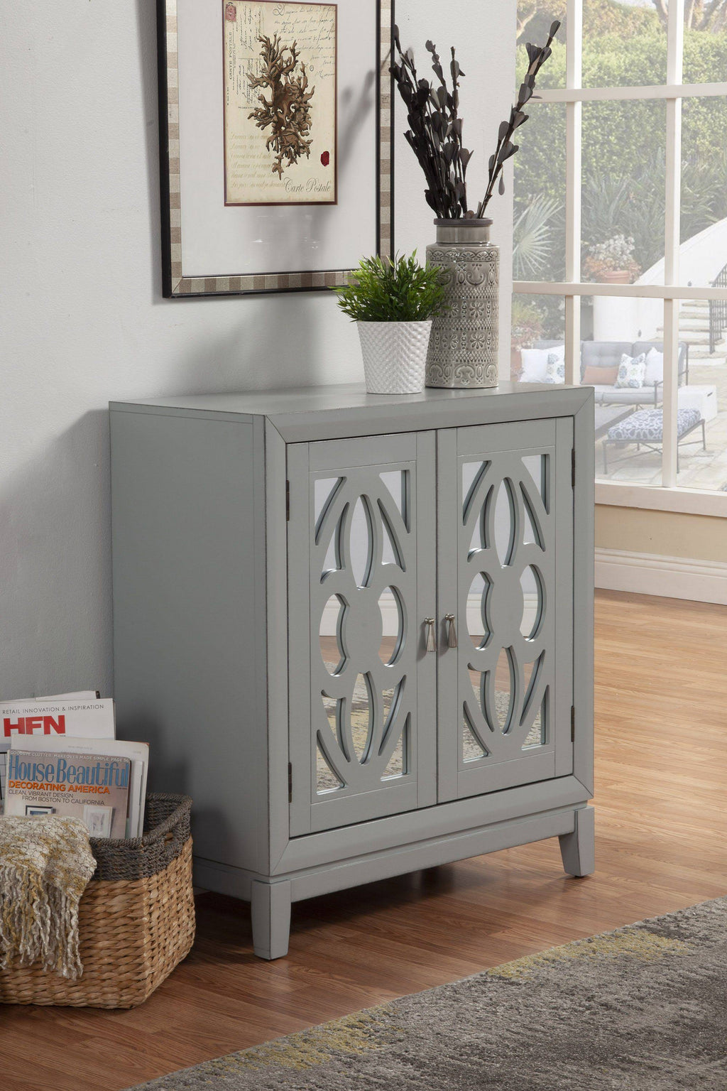 Sea Grey Accent Chest E468486