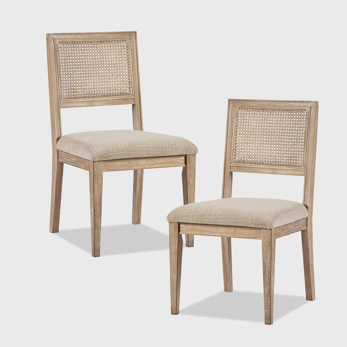 Light Brown Dining Side Chair (Set of 2) N183