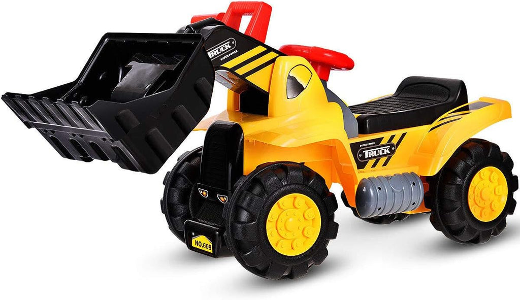 Yellow Kids Ride On Construction Bulldozer P8913