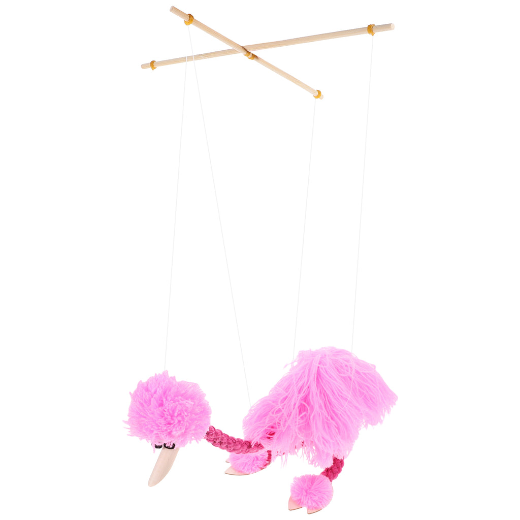 Flamingo Marionette Puppet Plush Animals W10075