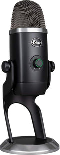 Blue Yeti X Professional Condenser USB Microphone with High-Res Metering, LED Lighting R184934