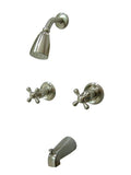 Satin Nickel Tub and Shower Faucet M19020