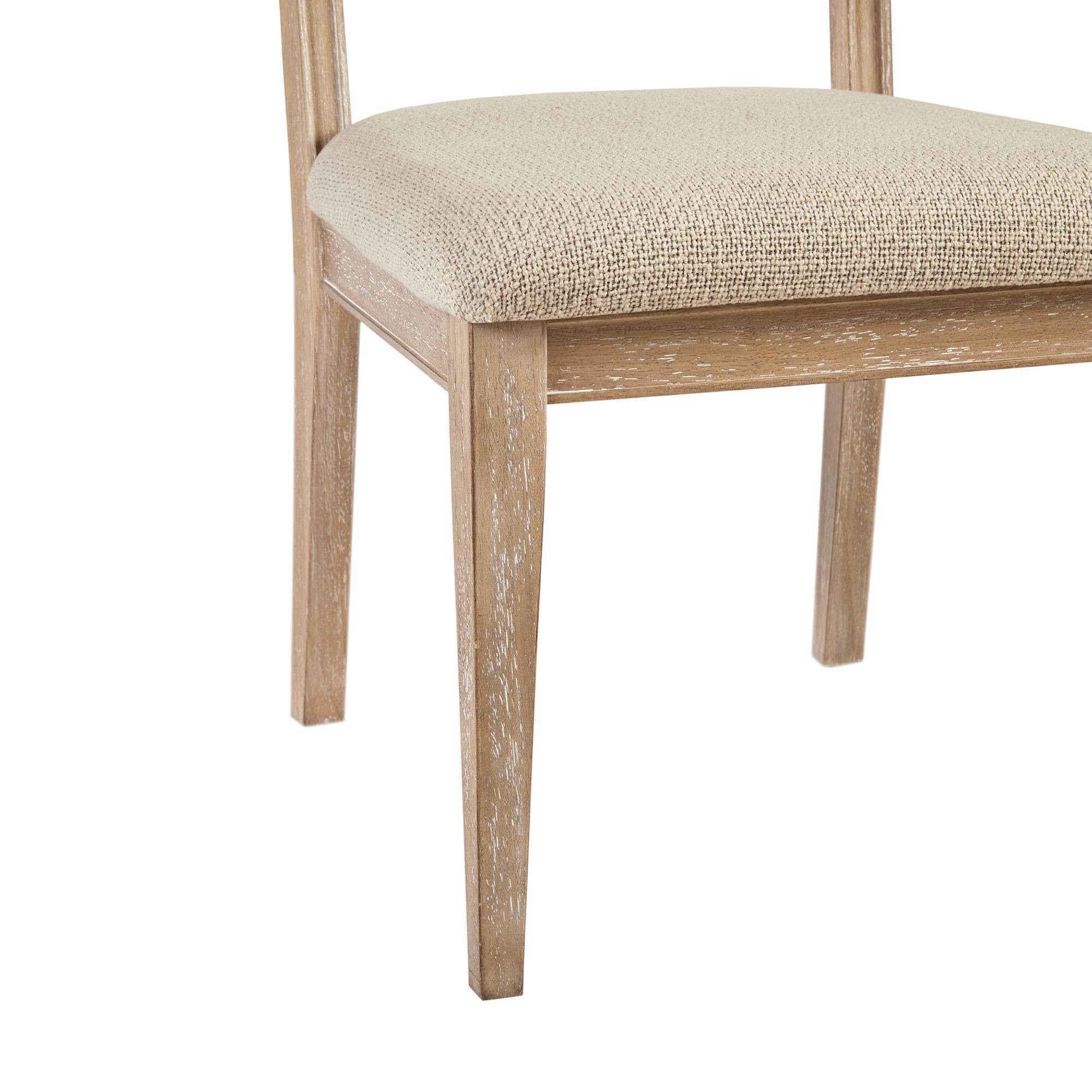 Light Brown Dining Side Chair (Set of 2) N183