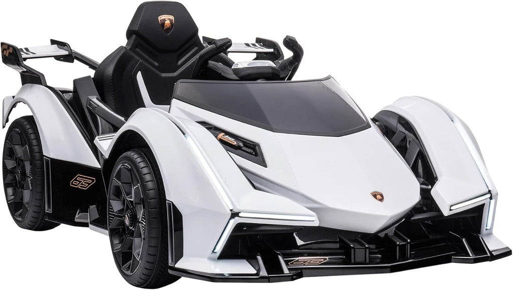 Orange 12V Battery Powered Ride On Toy Car with Parent Remote Control M3130