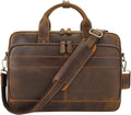 Leather Briefcase Laptop Messenger Bag Z8850