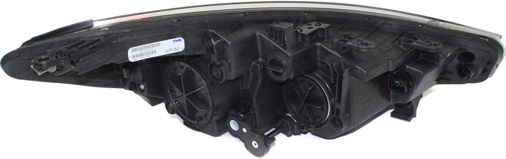Headlight Assembly for 2014 2015 Kia Forte Koup, Driver and Passenger Side, Halogen with LED Position U706762