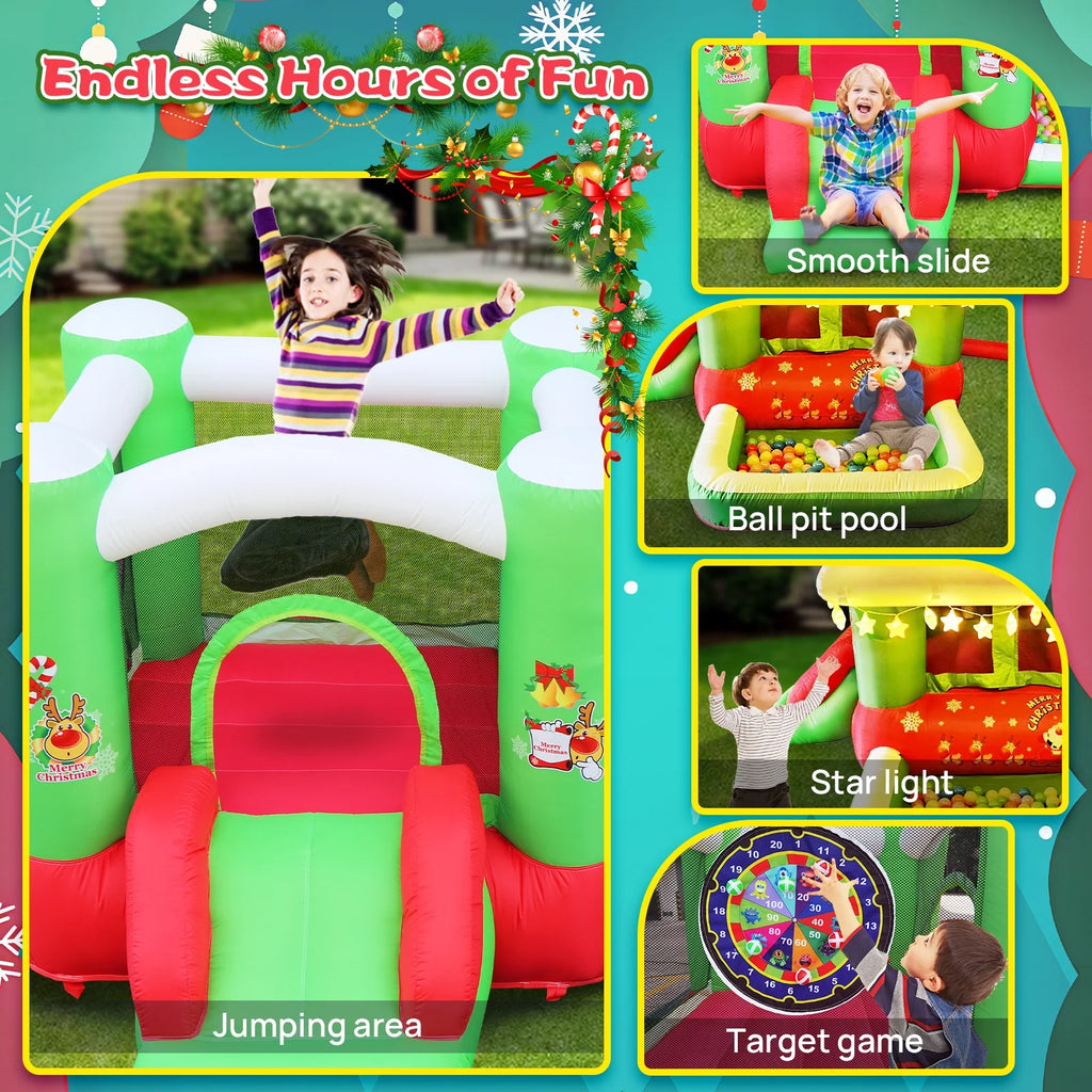 80" x 91" Inflatable Bouncer with Blower T5831
