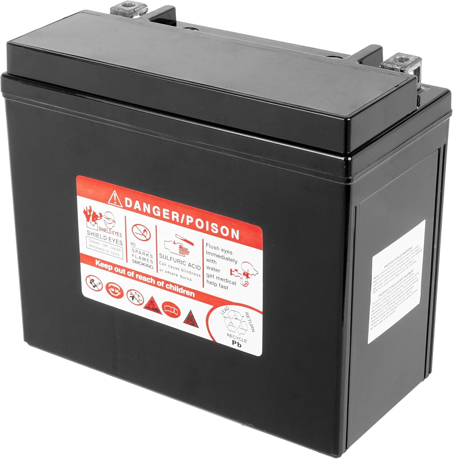 Caltric Agm Battery Polaris Sportsman 500 4X4 Efi 2007 2008 2009 2010 R372020