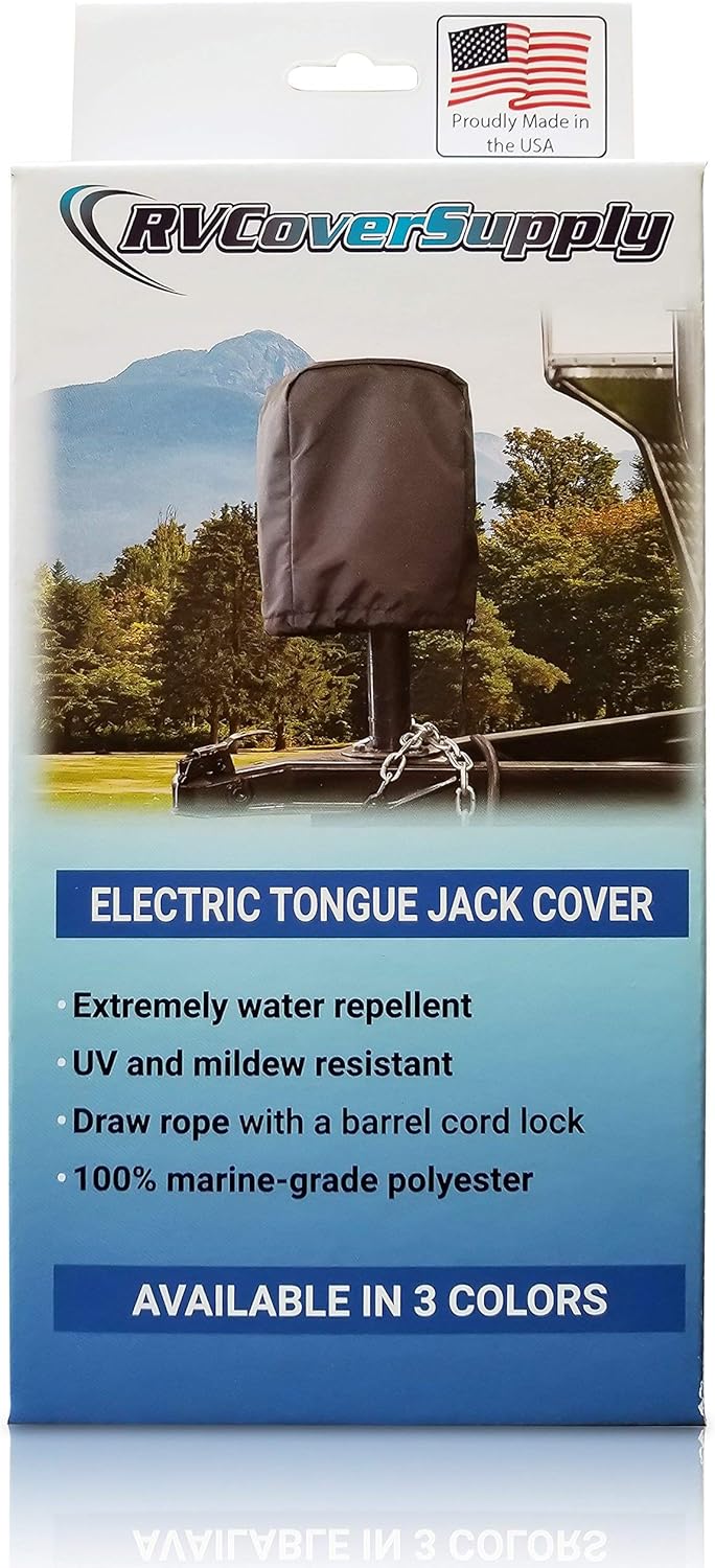 Tan Pack of 2 Electric Tongue Jack Cover Z74100