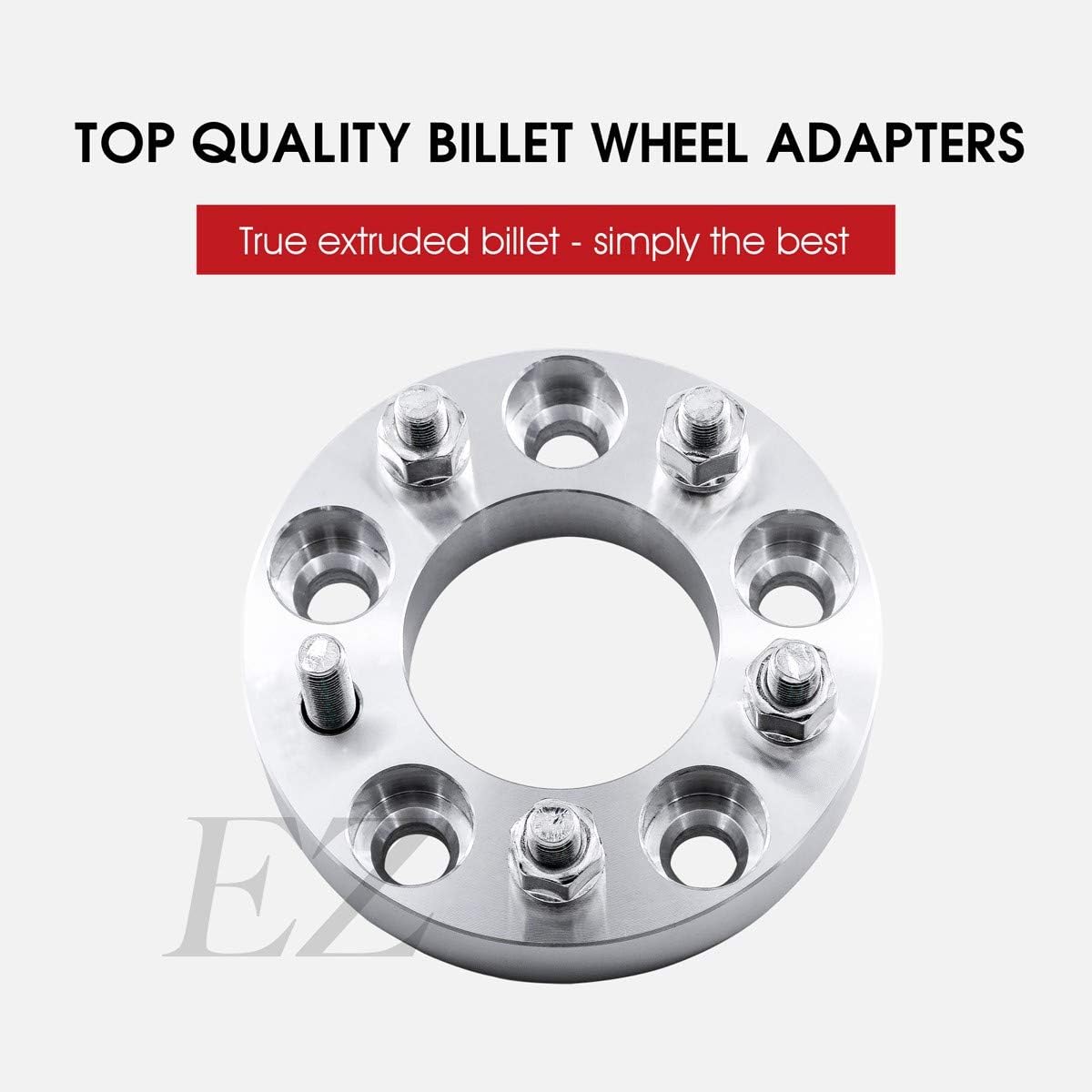 2 Billet Wheel Adapters 5x135 to 5x4.5 Thickness 1.5 Inch W725942