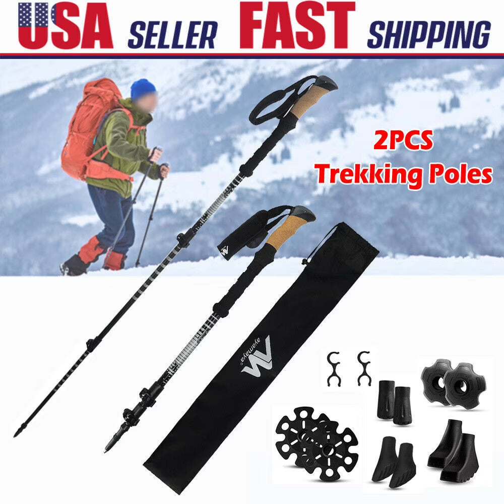 Carbon Fiber Trekking Poles S7502