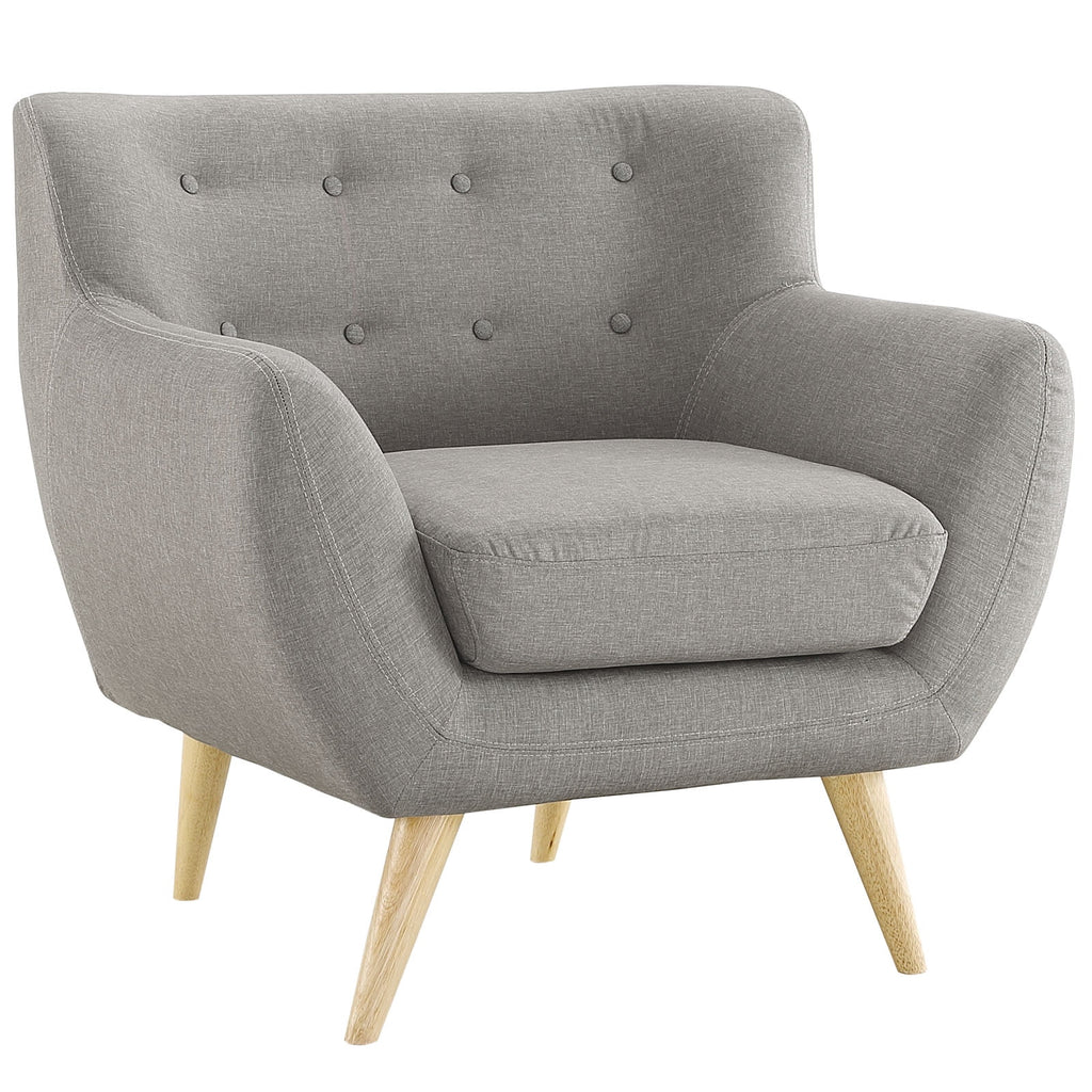 Grey Fabric Two PCS Living Room Set Y8800